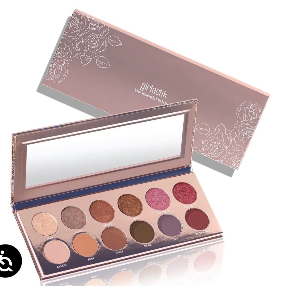 NIB Girlactik The Essential 12 Pan Palette